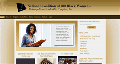 Desktop Screenshot of nashville100bw.org